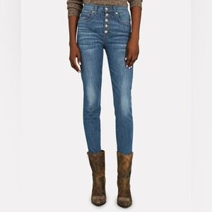 VERONICA BEARD - Debbie High-Rise Skinny Jeans in Sunrise - Size 23 - Never Worn